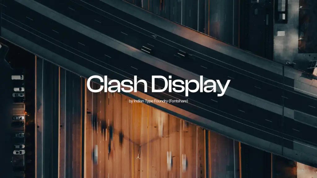 Image de 684fb5432d2b59f6347267c8 Clash Display